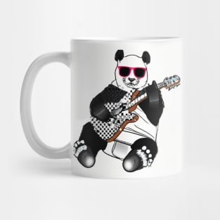 Panda playing guitar Mug